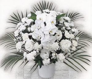 生花（ホワイト）
